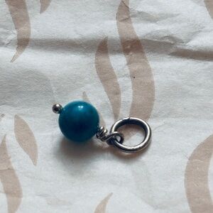 James Avery Turquoise bead charm new never worn!